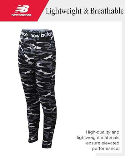 New Balance Boys' Base Layer Pants - Insulated Compression Pants for Boys - Long Underpants Leggings for Cold Weather (8-20)4