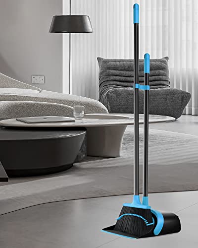 image for YANXUS Broom with Dustpan Combo Set, Broom and Dustpan Set with Option