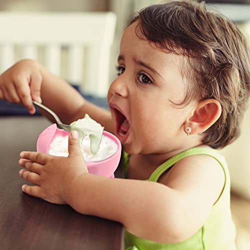 Tigelas De Silicone Para Bebê,Tigelas De Silicone Para Bebés Para Alimentar E Comer - Conjunto de pr