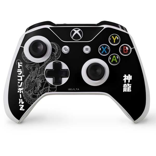 Skinit Decal Gaming Skin Compatible with Xbox One S Console and Controller Bundle - Officially Licensed Dragon Ball Z Negative Shenron Design