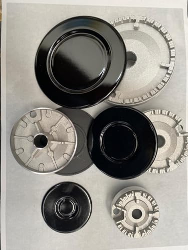 SET BRUCIATORI + PIATTELLI Compatibili con ARISTON INDESIT BEKO TECNOGAS