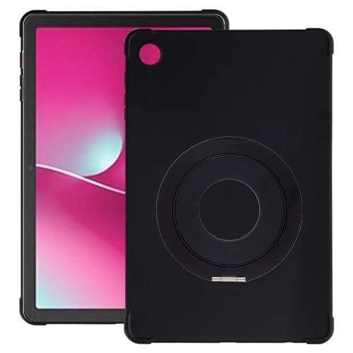 Housse T-Mobile Revvl Tab 2 10.1 coque de protection noire avec support de bureau rigide