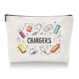 Chargers Travel Organiser Bag for Women Men - Portable Electronic Cable Storage...