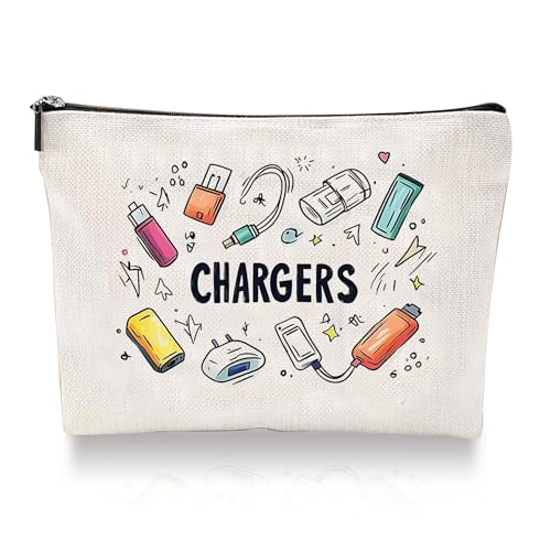 Chargers Travel Organiser Bag for Women Men - Portable Elect