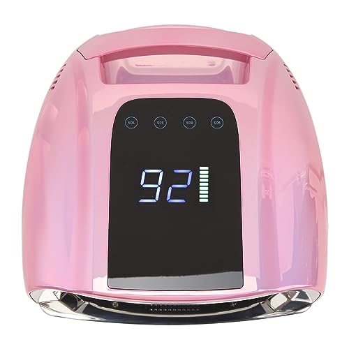 Generic 96W Nail Polish Dryer 42pcs Light Chips Intelligent Induction Rechargeable Nail Gel Curing Lamp 100 240V (US Plug)