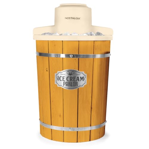 Nostalgia Electric Ice Cream Maker Parlor Style Old Fashioned Soft Serve Ice Cream Machine Makes Frozen Yogurt or Gelato in Minutes - Fun Kitchen Appliance White - 4 Quart product thumbnail 18