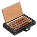 AMZOPDGS Caves à cigares Boîte à cigares alcoolique Étui de Transport Petite boîte à cigares Portable Paquet de 4 étuis à Cigarettes Paquet Cadeau