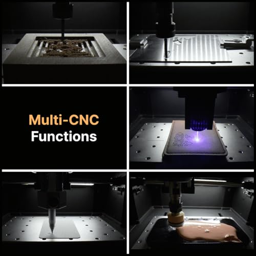 image for Genmitsu Cubiko Cnc Router Machine With Enclosure, Pcb Milling Machine