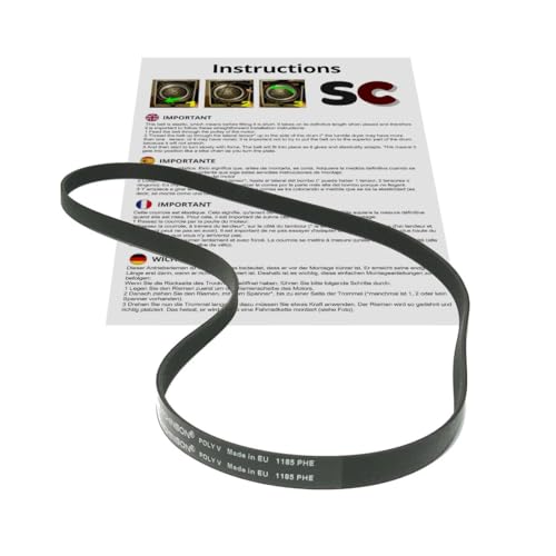 SC Solocorreas - Waschmaschinenriemen 1185 PHE