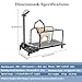 Dog Treadmill for Small, Medium & Large Dogs, 200W Motor with LCD Display & Adjustable Speed, Max Load 176 LBS / 80 kg, Quiet Electric Pet Running Machine for Indoor Exercise and Fitness A