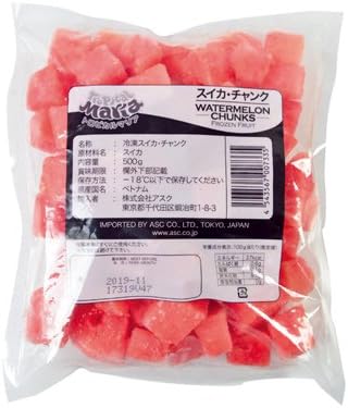 Amazon トロピカルマリア 冷凍スイカ チャンク 500g トロピカルマリア 食品 飲料 お酒 通販