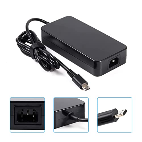 Zoravson 19.5V 16.92A 330W AC Adapter Charger Compatible for MSI Raider GE66 GE67 GE68 GE76 Titan GT77 12UHS 12UGS Vector 16 17 A16 GP66 GP77 GP66 Leopard Stealth A16 A18 16 17 GS77 Creator A16 Laptop - Image 2