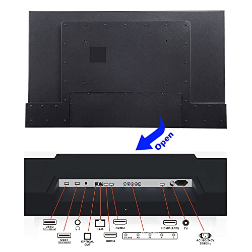 Sylvox Outdoor Tv, 43 Inch Waterproof 4K Smart Tv, Outdoor Television Support Bluetooth Wifi For Partial Sunshine Areas(Deck Series) #TOP6