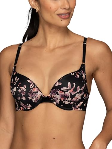 Image of Vanity Fair Women's Ego Boost Push Up Bra, Adds Up to One Full Cup Size, Underwire Push Up Bras for Women