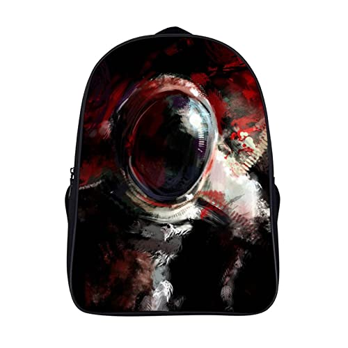 Sac à dos d'école astronaute enfant - Grand cartable 3D léger femme 40x28x16cm