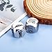10 Year Anniversary Tin Gifts for Men Women Wedding Registry Ideas 2PCS Funny Date Night Dices 10th Anniversary Wedding Gifts for Couples Christmas Birthday Presents Husband Valentines