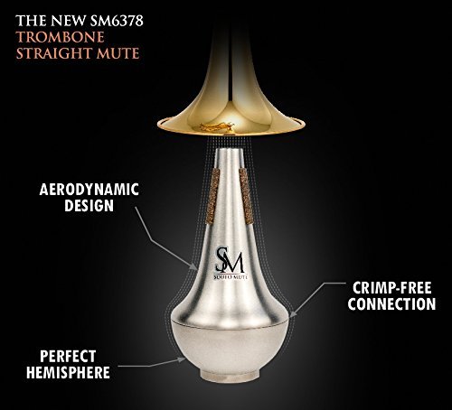 Soulo Mute Sm6378 Trombone Straight Mute - Aluminum #TOP1