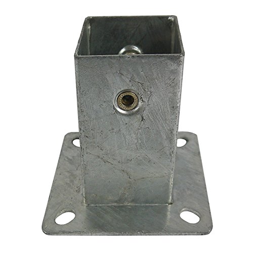 Preisvergleich Produktbild Gartenfreude 2550-1017 Pfostenträger für Alupfosten