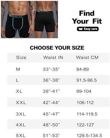 Boxershorts voor heren, retroshorts, 6 stuks, onderbroeken voor mannen