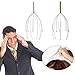 AnHua 1 Pcs Head Wire Massage Claw Octopus Scalp Massage Claws Clearing Veins Soothing Brain Refreshing Head Relaxer Hair Claw (Silver)