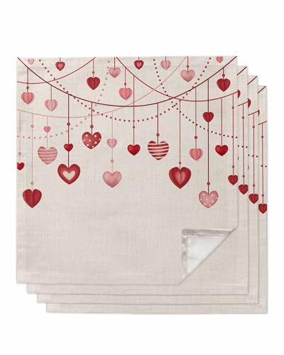 Servilletas de tela lavables, pack 4, 20x20 pulg miniatura 1
