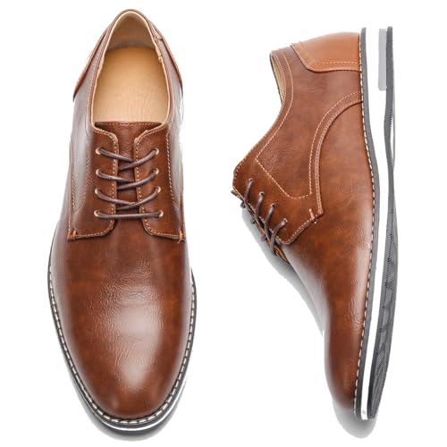 [Movefad] メンズ ビジネスシューズ オックスフォード 正装 結婚式 レザー 軽量 快適 通気性 スリッポン 滑り止め 抗菌 防臭 インソール クッション性 ビジネスカジュアル 通勤 長時間履きやすい