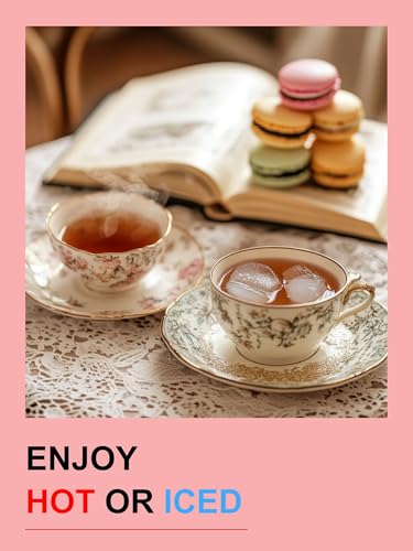 Image of TeeLux Earl Grey Tea Bags, Premium Black Tea Blended with Natural Bergamot Flavor, Refreshing & Mellow Taste, Enjoy Hot or Iced, 100 Count