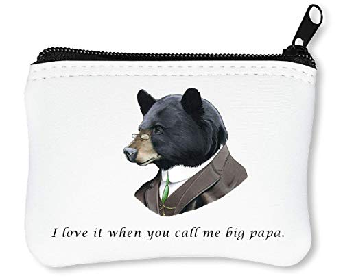 Preisvergleich Produktbild I It When You Call Papa Reißverschluss-Geldbörse Brieftasche Geldbörse