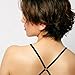 WATIIFUFU Adjustable Cross Back Strap for Women Stretchable Invisible Shoulder Strap with Sleek Nylon Design Fashionable Multi-occasion Replacement for Dresses