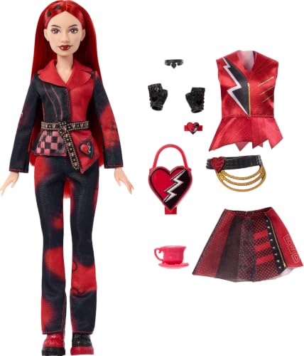 Mattel Disney Descendants: Wicked Wonderland Tea Party Reveal with 7 Surprises, a Red Fashion Doll in Movie Inspired Clothes & Accessories - image 5