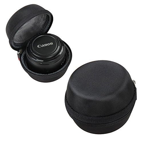 Lente de Cámara para Canon EF 50 mm f/1.8 II EVA duro Funda protectora bolsa de transporte, bolsa por Hermitshell - imagen 5