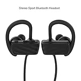 Amazco Auriculares Bluetooth Manos Libres Auricular inalambricos in-Ear (Negro1)