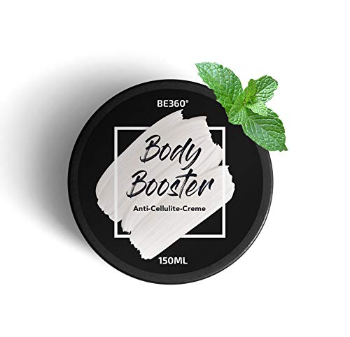 Body Booster - Cellulite Creme | Anti Cellulite Creme | straffende Creme mit Phyto-Koffein | Anti Orangenhaut - Firming Creme | mit Bio Pfefferminzöl - Phyto-Koffein und Meeresalgen
