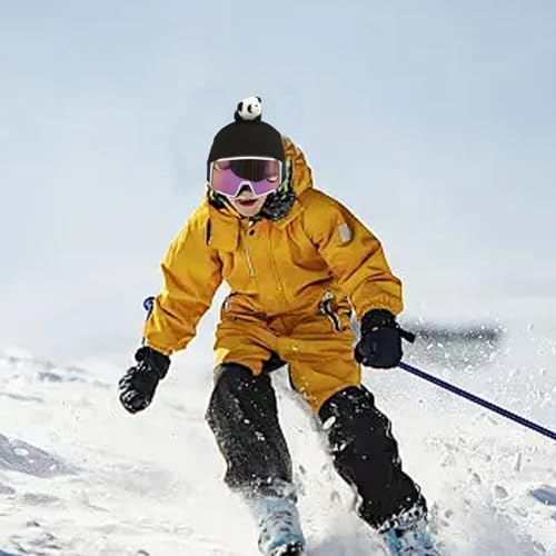 Funda para casco de deportes de invierno que motiva a los niños a protegerse 3