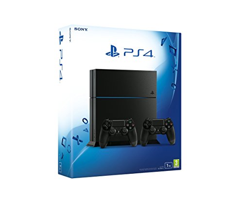 Sony CEE Consoles (New Gen) PlayStation 4 - Consola de 1 TB + 2 Mandos DualShock 4