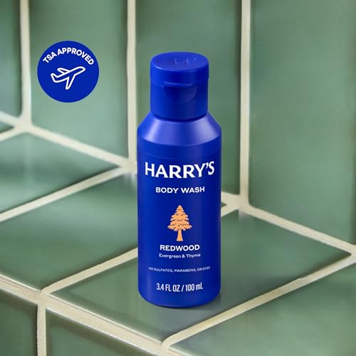 Harry's Travel Size Men's Body Wash - Redwoods - 3.4 fl oz (6 Pack) - image 2