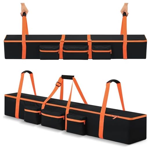 Can you pack tracking poles in checkin luggage Tigeen 5ft Heavy Duty Tool Carry Bag