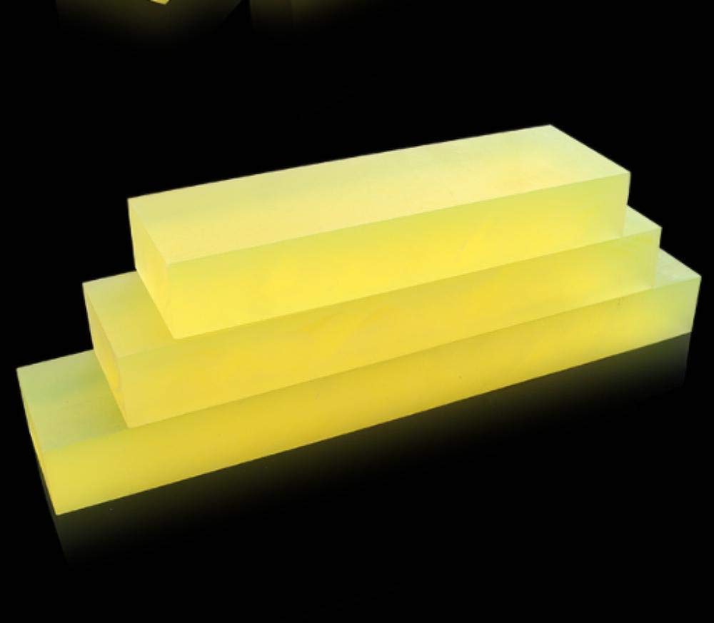Attrezzi per pavimentazione per piastrelle, pannello per maschiatura di piastrelle per pareti in gomma, blocco per maschiatura dedicato per muratore-A * 500 * 100 * 50 * 2,8 kg * giallo