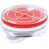 ゴルフ マーカー 水平器 マグネット 水平器マーカー ゴルフ用品 ゴルフマーカー ボールマーカー パター練習マグネット磁石 ボール 傾斜 ゴルフ水平器 水準器 小型 丸形 ミニ 目盛り付き アナログ 傾斜 測定 レベラー工具 取り付け シンプルチョコ 小型 丸形 水平器