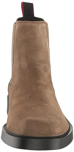 Image of HUGO Men's Iker Suede Chelsea Boots