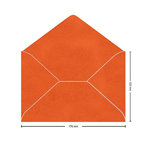 Colorplan Hoezen DIN B6 puntklep kleur: roest - Afbeelding 4