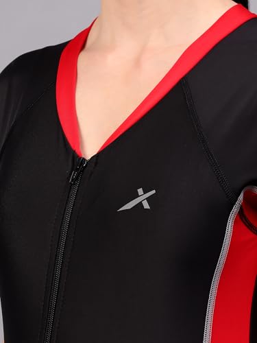 Image of Vector X OWSS-355 Women's Swimming Costume for Multipurpose Wear for Swimming I Diving I Cycling I Aerobics