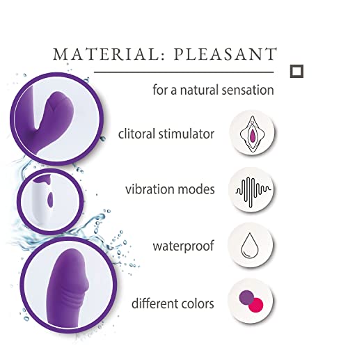 Wibreur W25-3 dubbele vibratiemotor, verwarming, realistisch, 30 trillingen, voor dames, seksuele stimulator met clitorisstimulator, waterdicht, stil, ultra-power - Afbeelding 5