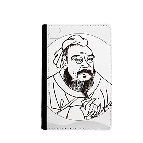Protégez vos papiers avec cet étui passeport Dao Religion China Lao Tzu classique et compact