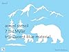 Stencils by Joanie Momma Bear Cub Stencil Mama Snowy Mountain Pine Trees Rustic Lodge Cabin DIY Craft Signs #1