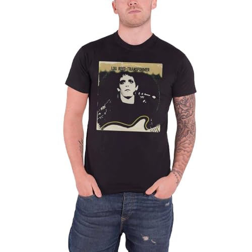 Photo de Lou Reed - Transformer Vintage Cover - T-shirt Homme, Noir - Noir, XX-Large