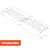 Hisencn Stainless Steel Warming Rack for Char-Broil 5-Burner Grills