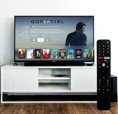 Image of BLACKSHEEP Compatible for Sony Smart OLED 4K tv Remote Control HRM1796 H42106070467 Sony Original Replacement Remote for rmf-tx500p Model Google Play Netflix Hotkeys, Non Voice