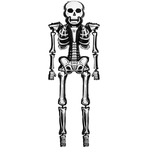 CINECE ハロウィン アルミバルーン 飾り 巨大 高さ約255cm 骸骨 風船 Halloween decoration 店舗 パーティー 装飾 豪華