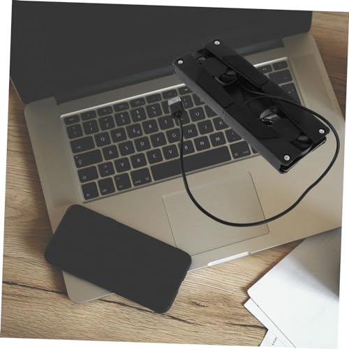 Base de enfriamiento para laptop Happyyami portátil negro miniatura 6